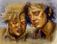 Sam and Frodo - at the end of all things