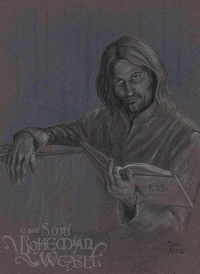 Aragorn at Rivendell by The Bohemian Weasel