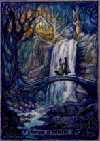 Arwen and Aragorn in Rivendell