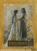 Aragorn and Arwen in Rivendell